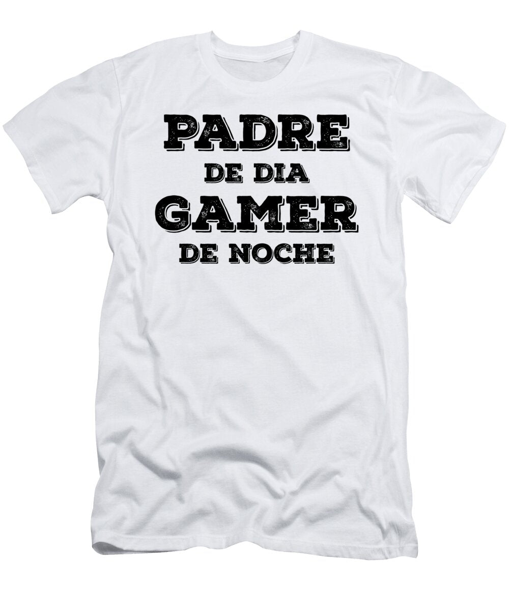 1 Padre De Dia Gamer De Noche Jane Keeper T-Shirt