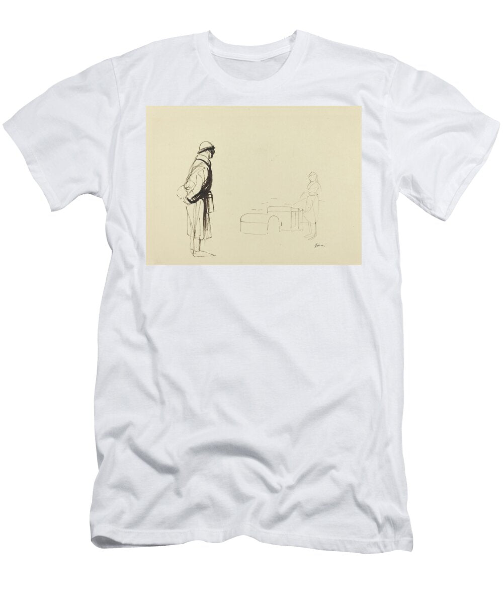1 Poilu and Nurse Jean Louis Forain T-Shirt