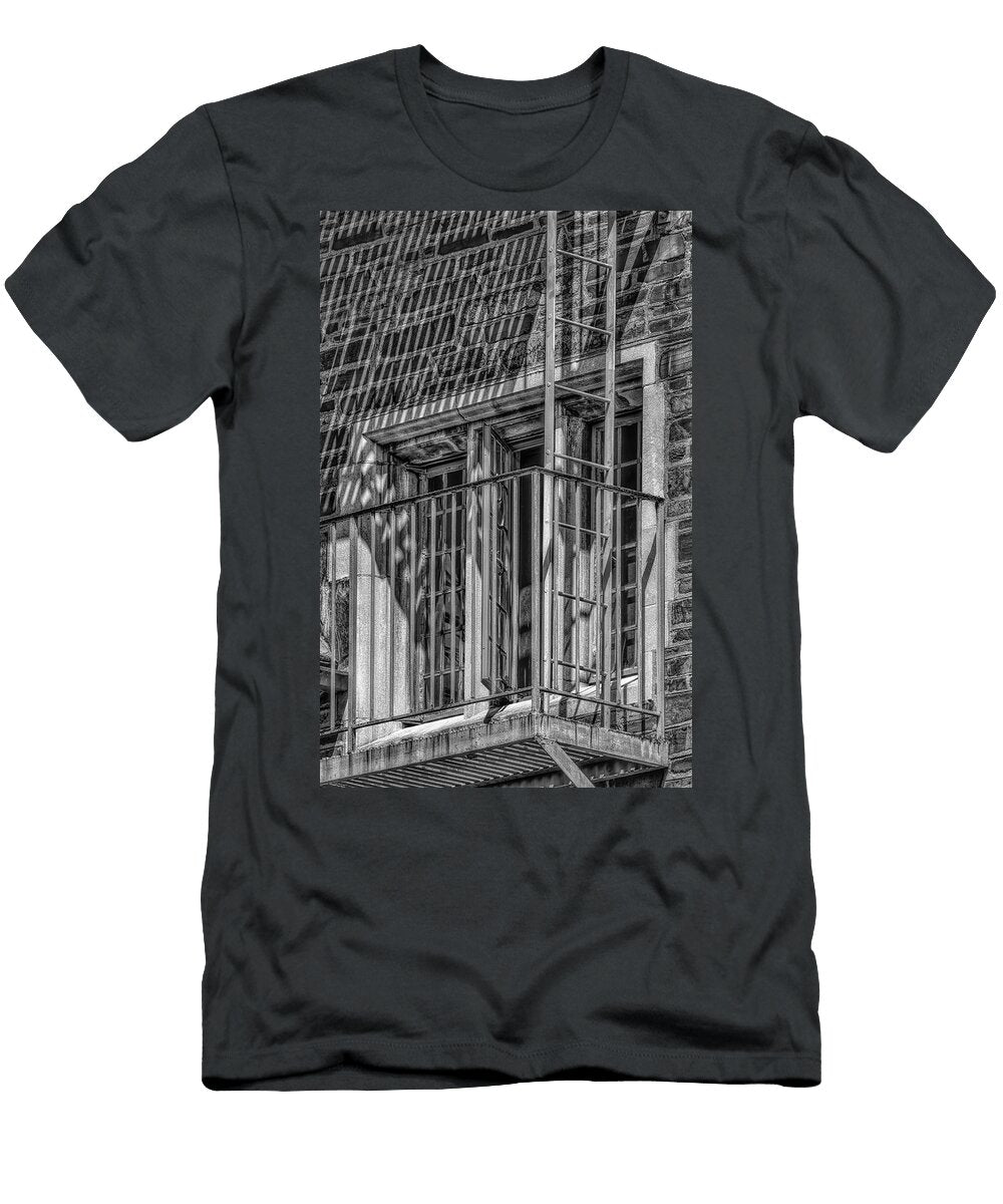 1 Princeton Fire Escape Susan Candelario T-Shirt