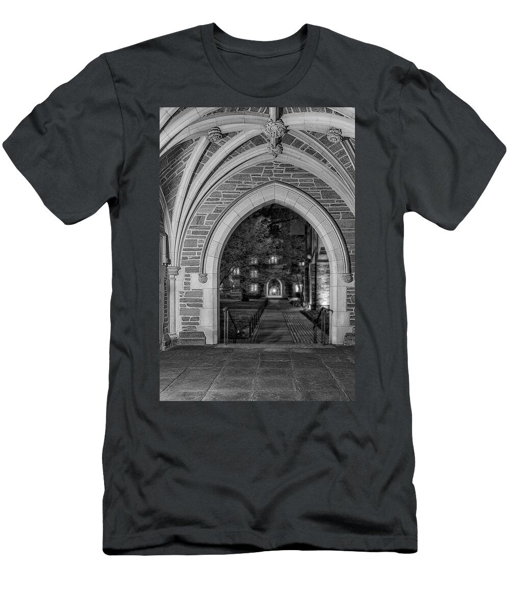 1 Princeton University Hallway Bw Susan Candelario T-Shirt