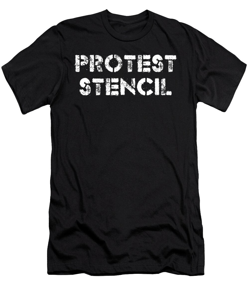 1 Protest Stencil Jane Keeper T-Shirt