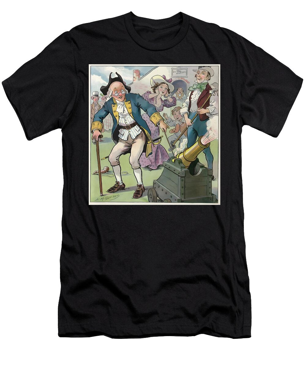 1 Puck July the Fourth Louis Glackens T-Shirt