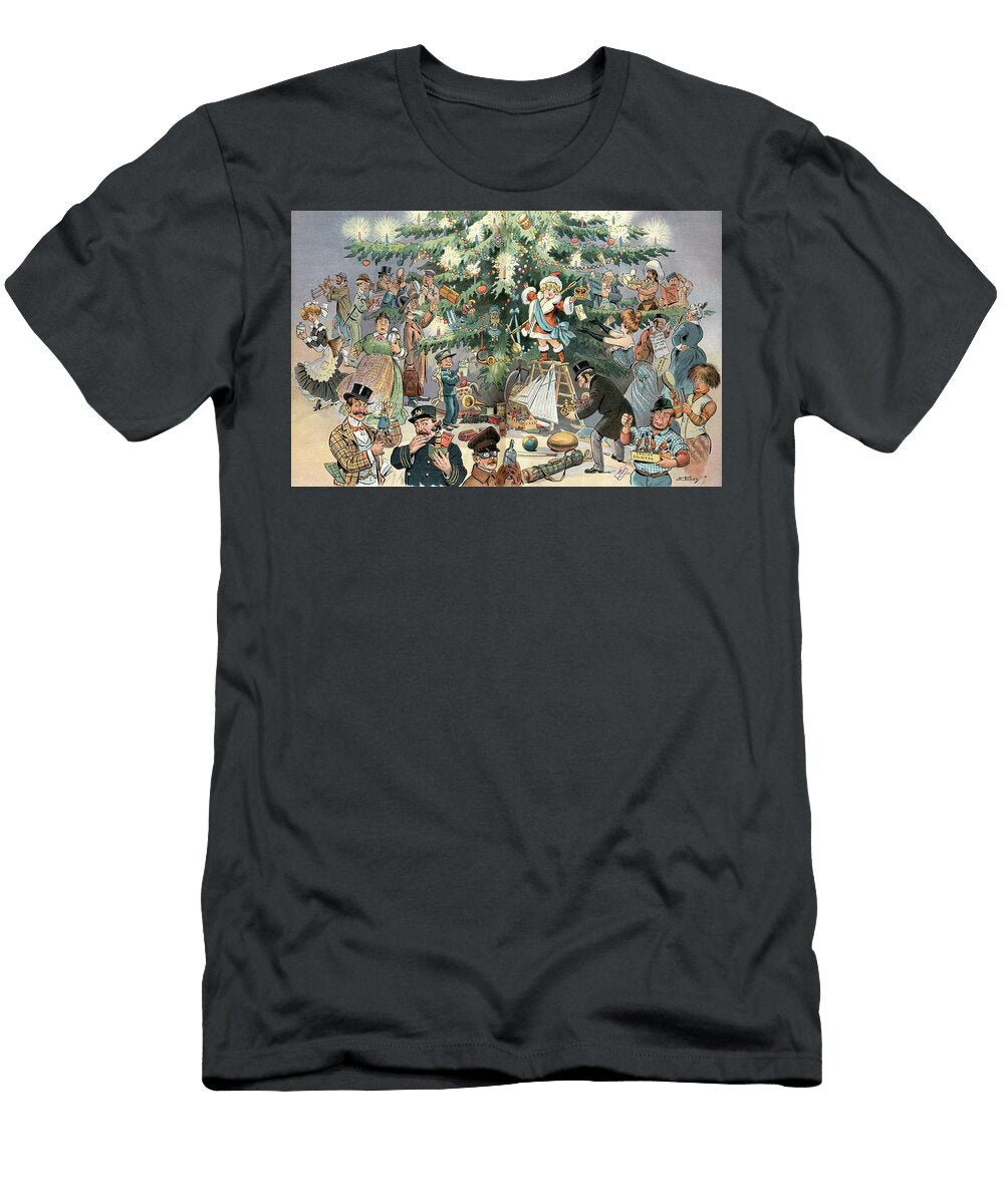 1 Pucks Christmas Tree Samuel Ehrhart T-Shirt