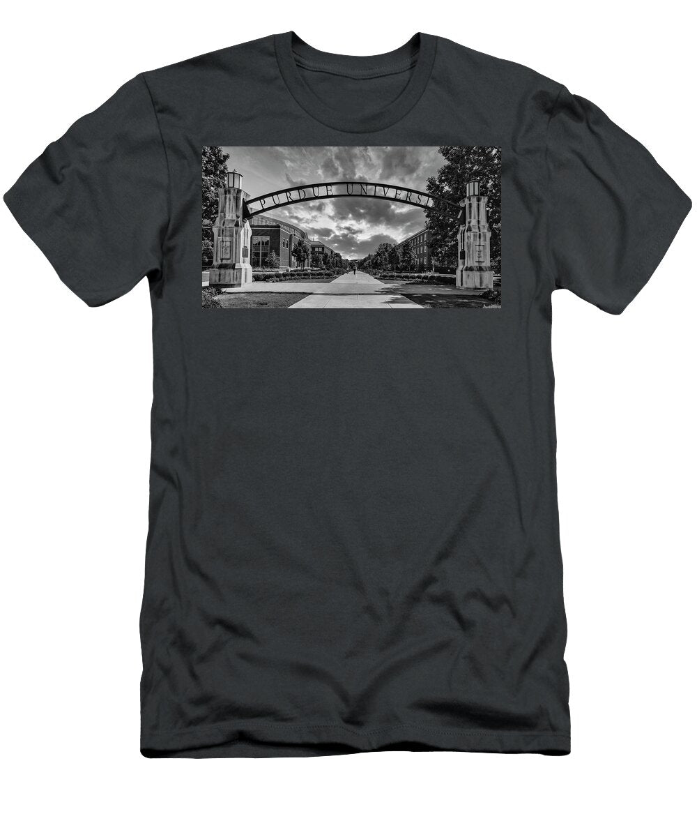 1 Purdue University Archway At Sunset Mountain Dreams T-Shirt