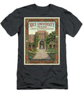1 Rice University Campus Iconic Vintage Travel Poster Sampadart Gallery T-Shirt