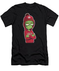 1 Rick and Morty Vs Cleveland Indians Logo Artistic Showdown Rush T-Shirt