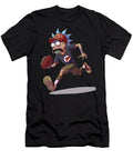 1 Rick and Morty Vs Cleveland Indians Logo Logo Comparison Rush T-Shirt