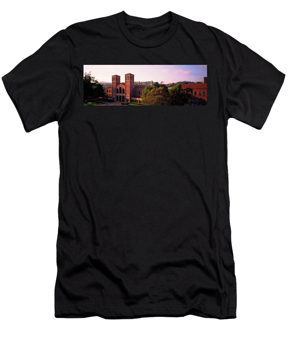 1 Royce Hall At the Campus of University Panoramic Images T-Shirt