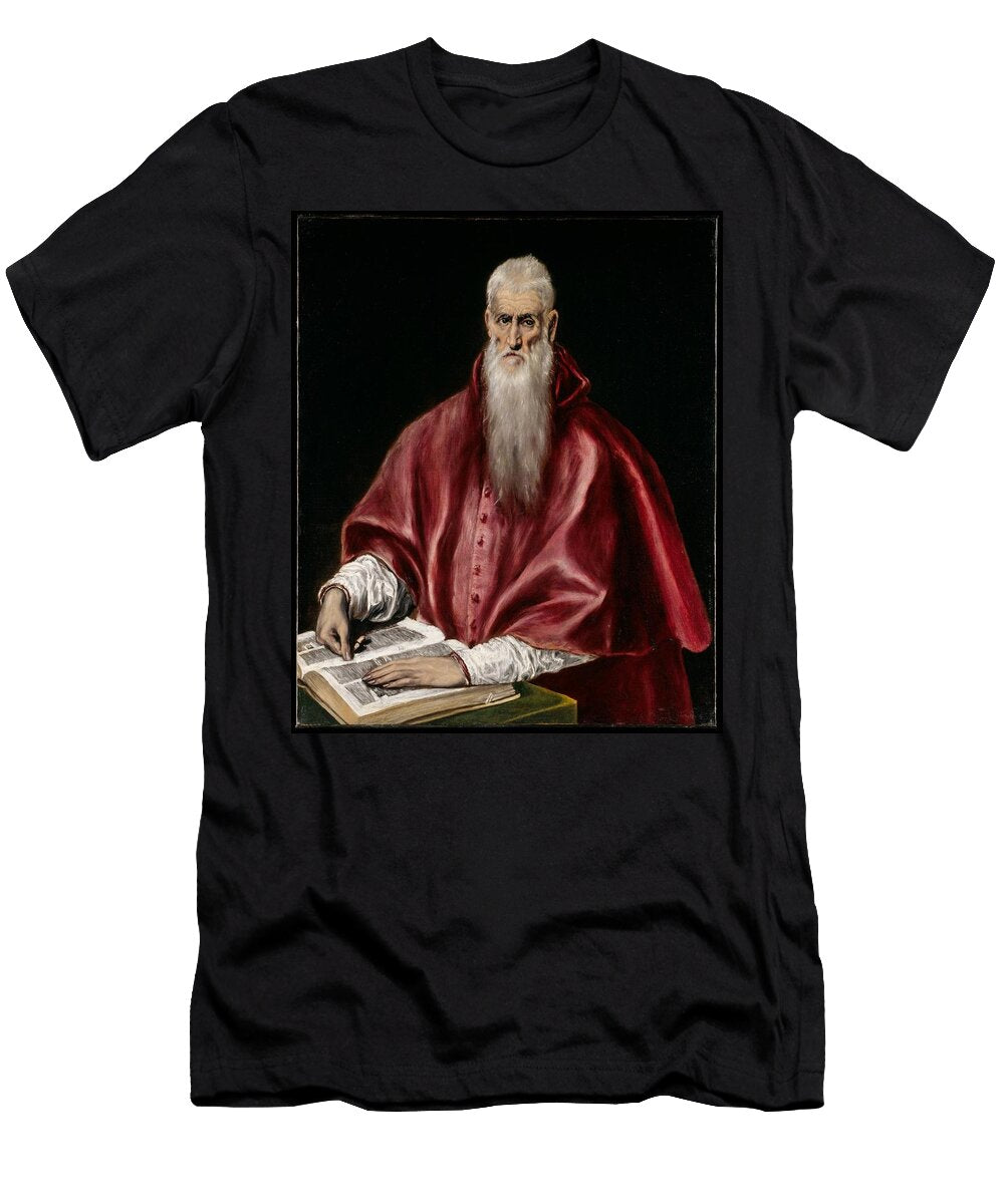 1 Saint Jerome As Scholar El Greco T-Shirt