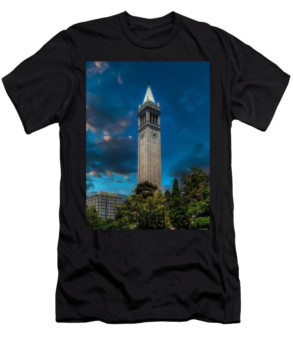 1 Sather Tower Sunset Cal Berkeley Mountain Dreams T-Shirt