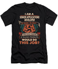 1 Senior Applications Developer We Do Precision Job Gift Item Shi Hu Kang T-Shirt