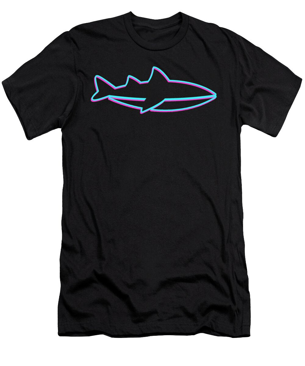 1 Shark Lineart Manuel Schmucker T-Shirt