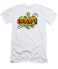 1 Snap Comic Speech Bubble Print on Demand T-Shirt