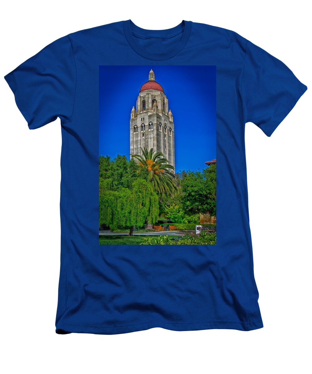 1 Stanfords Hoover Tower Mountain Dreams T-Shirt