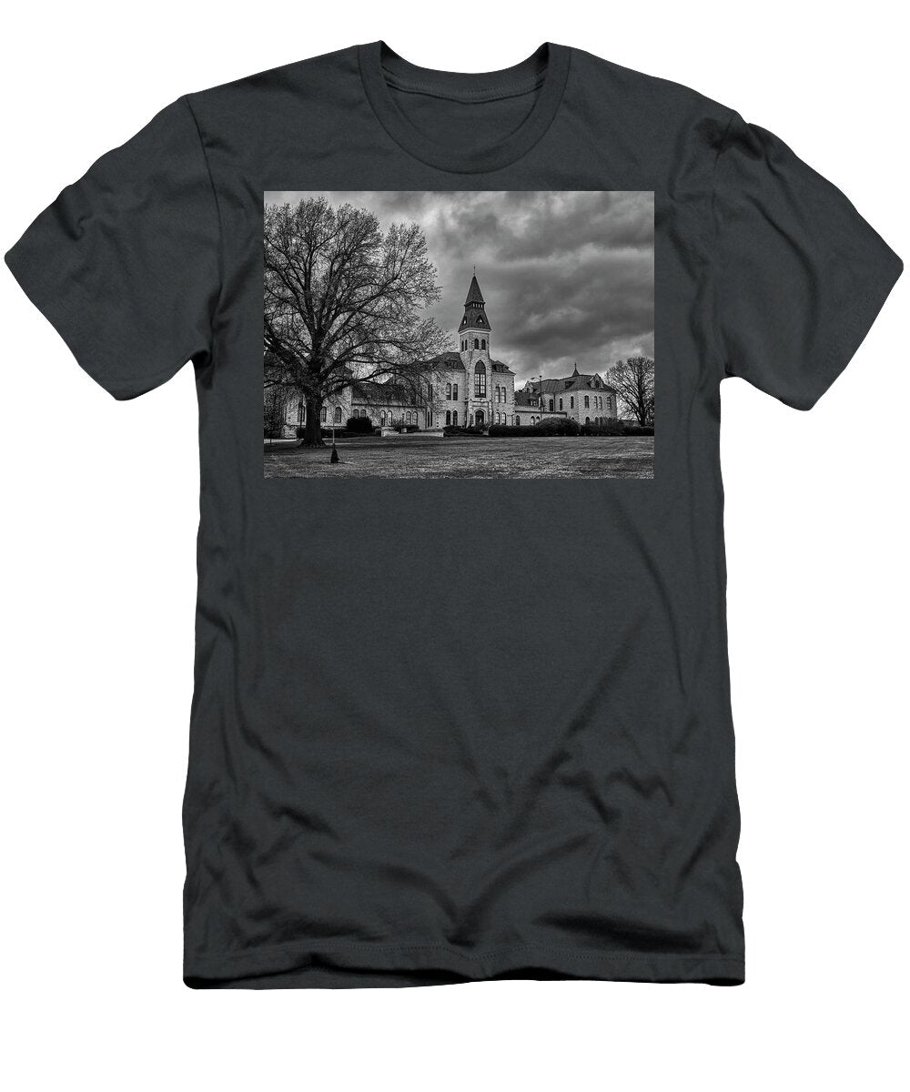 1 Storm Clouds Over Campus Kansas State University Mountain Dreams T-Shirt