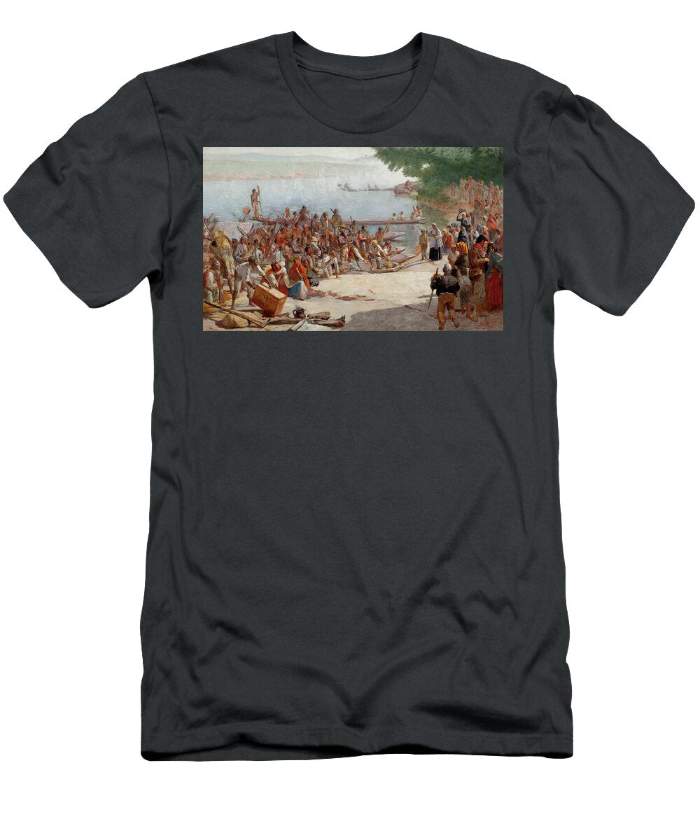 1 Study for Departure of the Moncao Almeida Junior T-Shirt