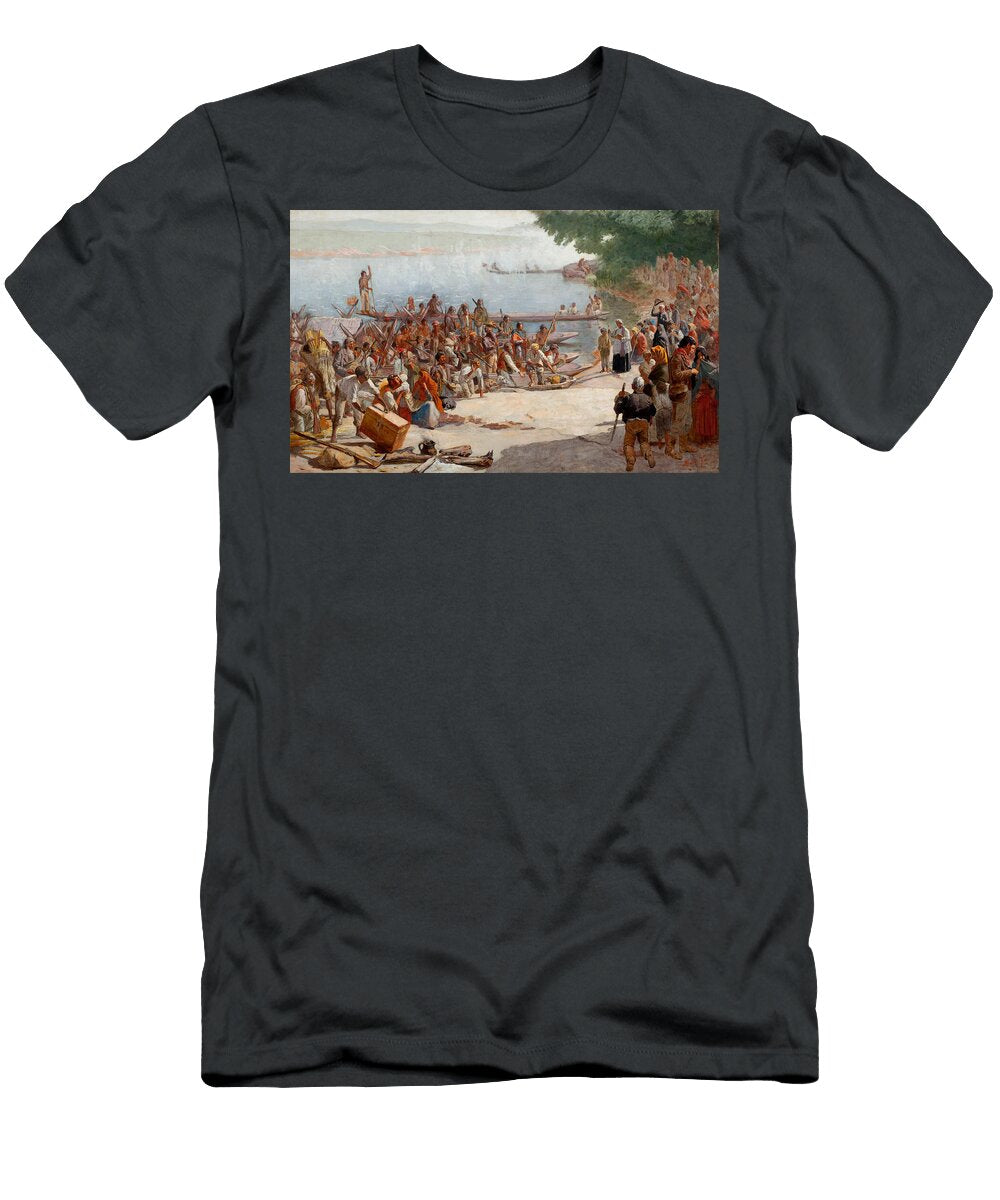 1 Study for Departure of the Moncao Jose Ferraz De Almeida Junior T-Shirt