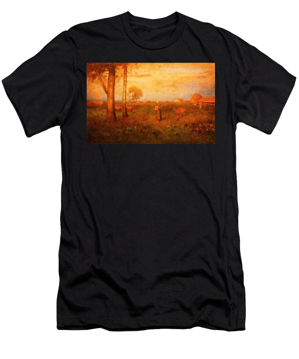1 Sundown George Inness T-Shirt