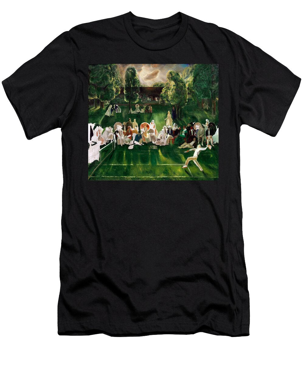 1 Tennis At Newport George Wesley Bellows T-Shirt