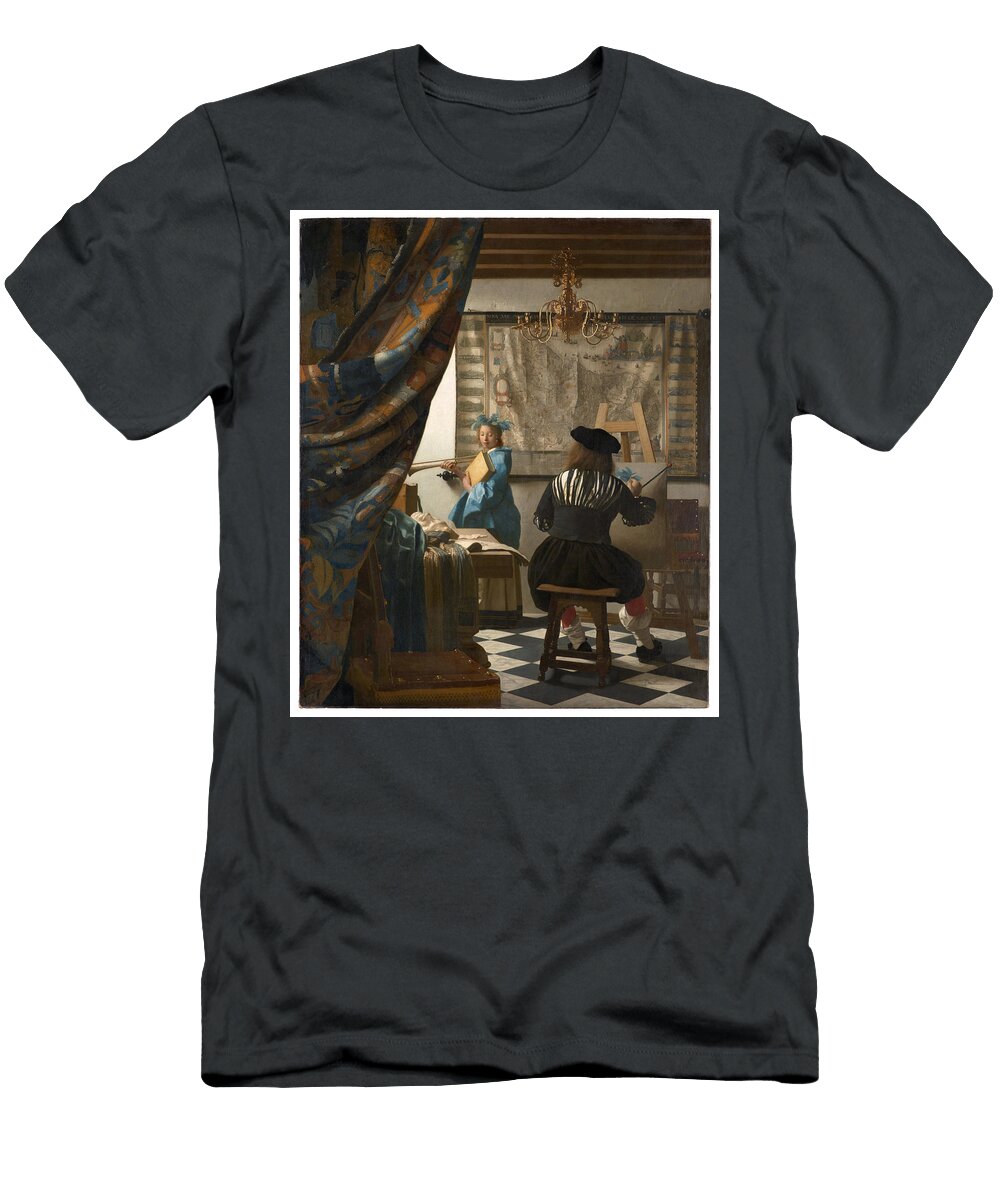 1 the Allegory of Painting Johannes Vermeer T-Shirt