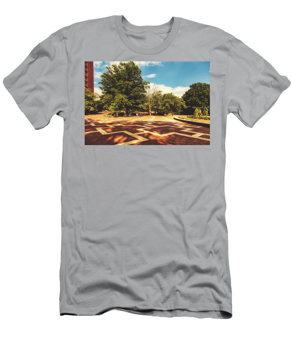 1 the Brickyard North Carolina State University Library of Congress T-Shirt