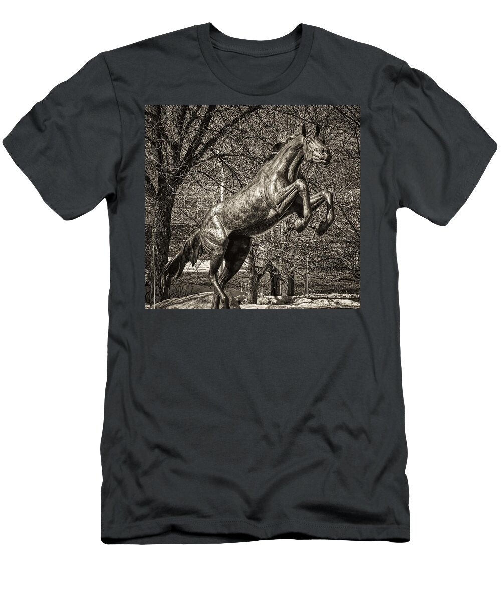 1 the Bucking Bronco Western Michigan University Mountain Dreams T-Shirt