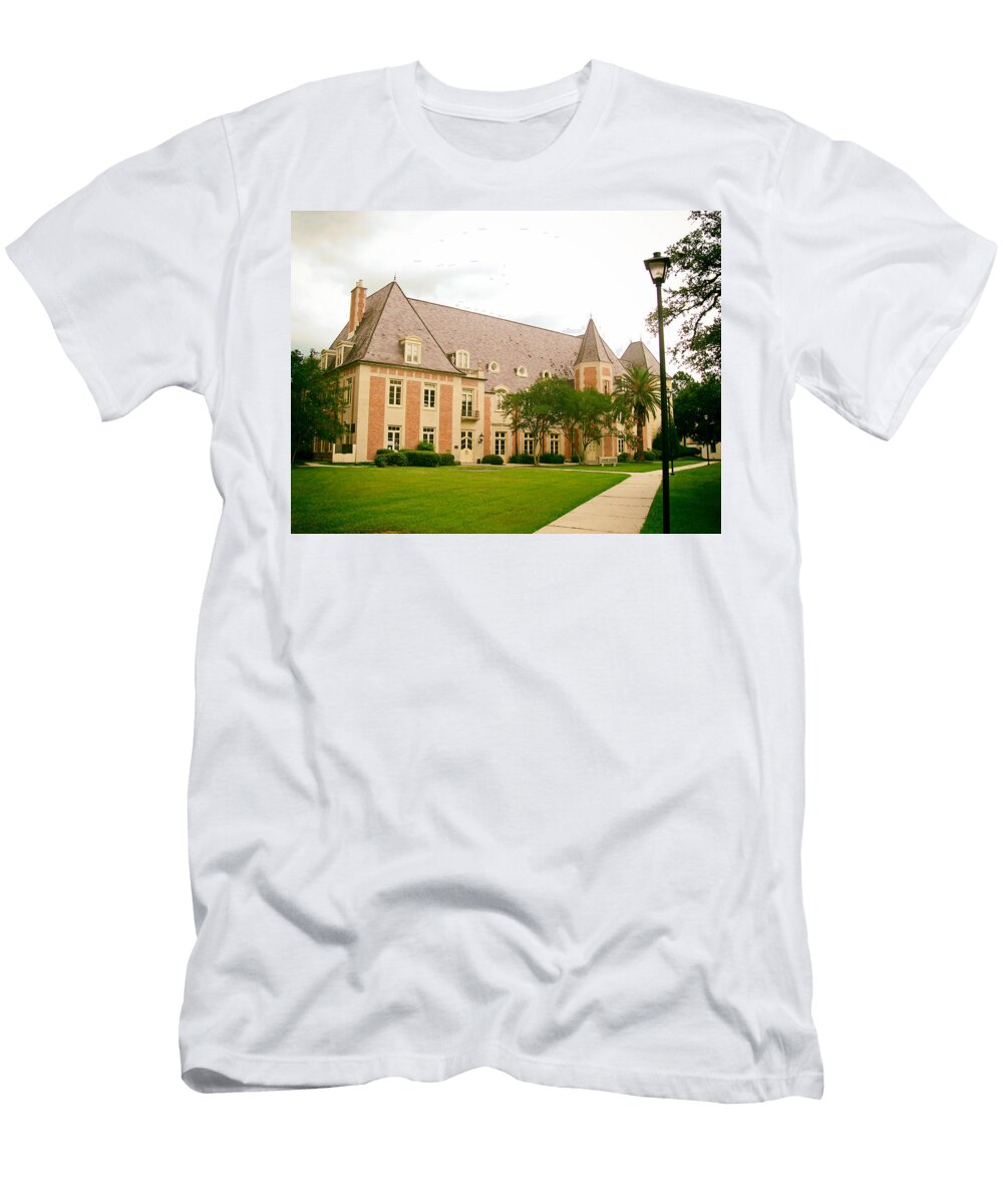 1 the French House on the Campus of Lsu Mountain Dreams T-Shirt