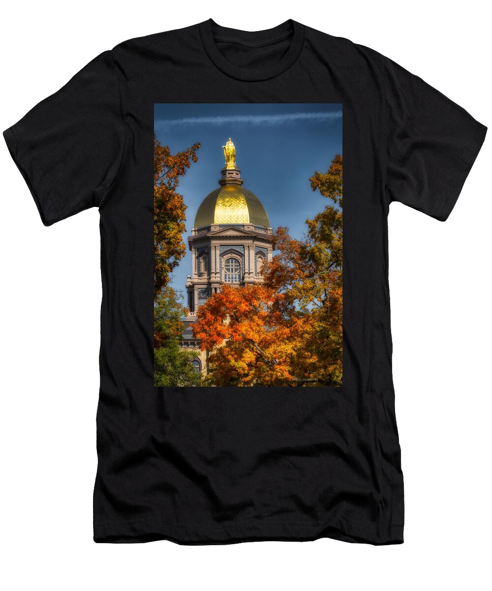1 the Golden Dome in Autumn Mountain Dreams T-Shirt