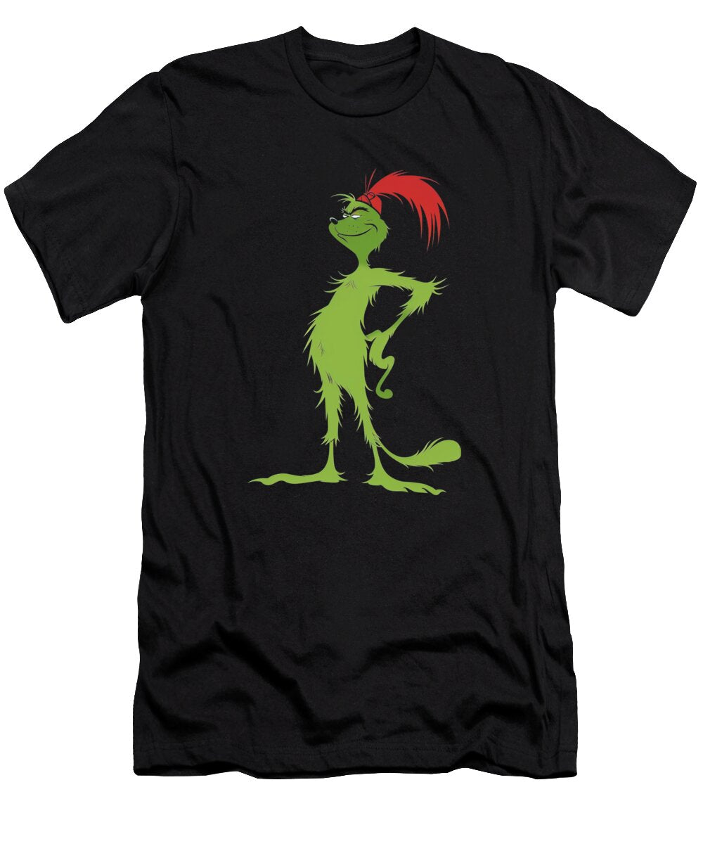1 the Grinch Vs Cleveland Indians Logo Encounter Rush T-Shirt