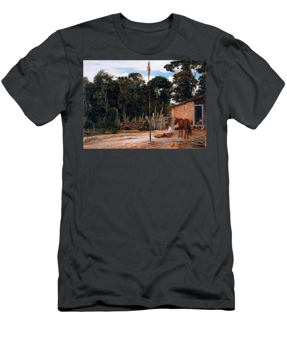 1 Tightening the Saddle Jose Ferraz De Almeida Junior T-Shirt