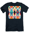 1 Tribal Wall Stencils Watercolor Vibrant Colors By Asar Studios Celestial Images T-Shirt