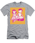 1 Two Children Reading a Book Csa Images T-Shirt