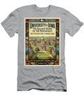 1 University of Iowa Iconic Vintage Travel Poster Sampadart Gallery T-Shirt