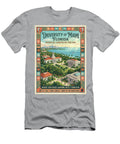 1 University of Miami Campus Scene Iconic Vintage Travel Poster Sampadart Gallery T-Shirt