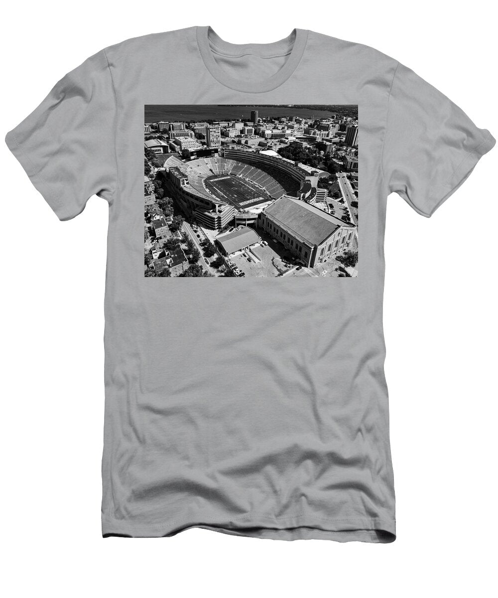 1 University of Wisconsin and Camp Randall Stadium Mountain Dreams T-Shirt