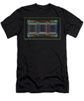 1 Waves Lineart Abstract Display Squares Patterns for Wall Decorations Navin Joshi T-Shirt