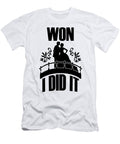 1 Won I Did It Wedding Day Bridesmaid Married Florian Dold Art T-Shirt
