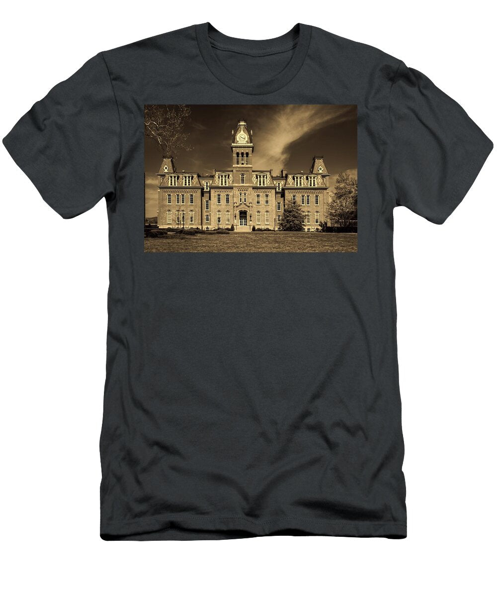 1 Woodburn Hall West Virginia University L O C T-Shirt
