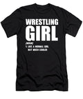1 Wrestling Girl Motive for a Wrestler or Fighter Tom Schiesswald T-Shirt
