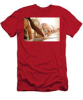 1 Yoga Class Group of People Relaxing and Doing Yoga Pose Wellness and Healthy Lifestyle Maria Kray T-Shirt