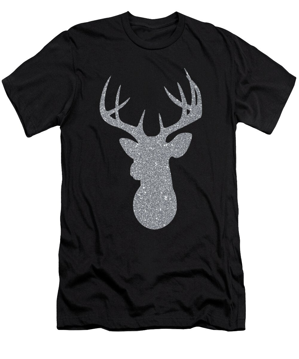 11 Abstract Dear Head Illustration Calnyto T-Shirt