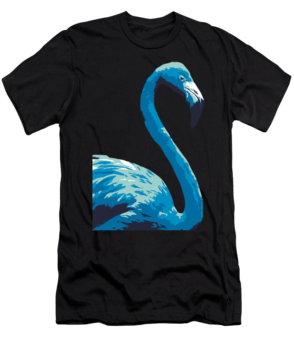 11 Flamingo Black Gryphon T-Shirt
