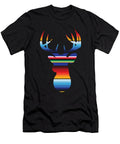 12 Abstract Dear Head Illustration Calnyto T-Shirt