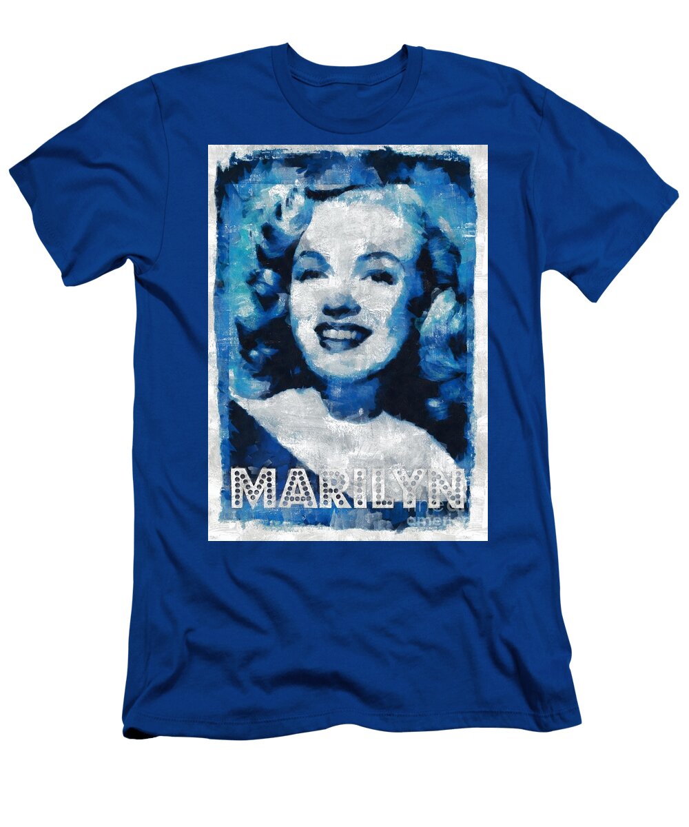 12 Marilyn Monroe Vintage Hollywood Actress Mary Bassett T-Shirt