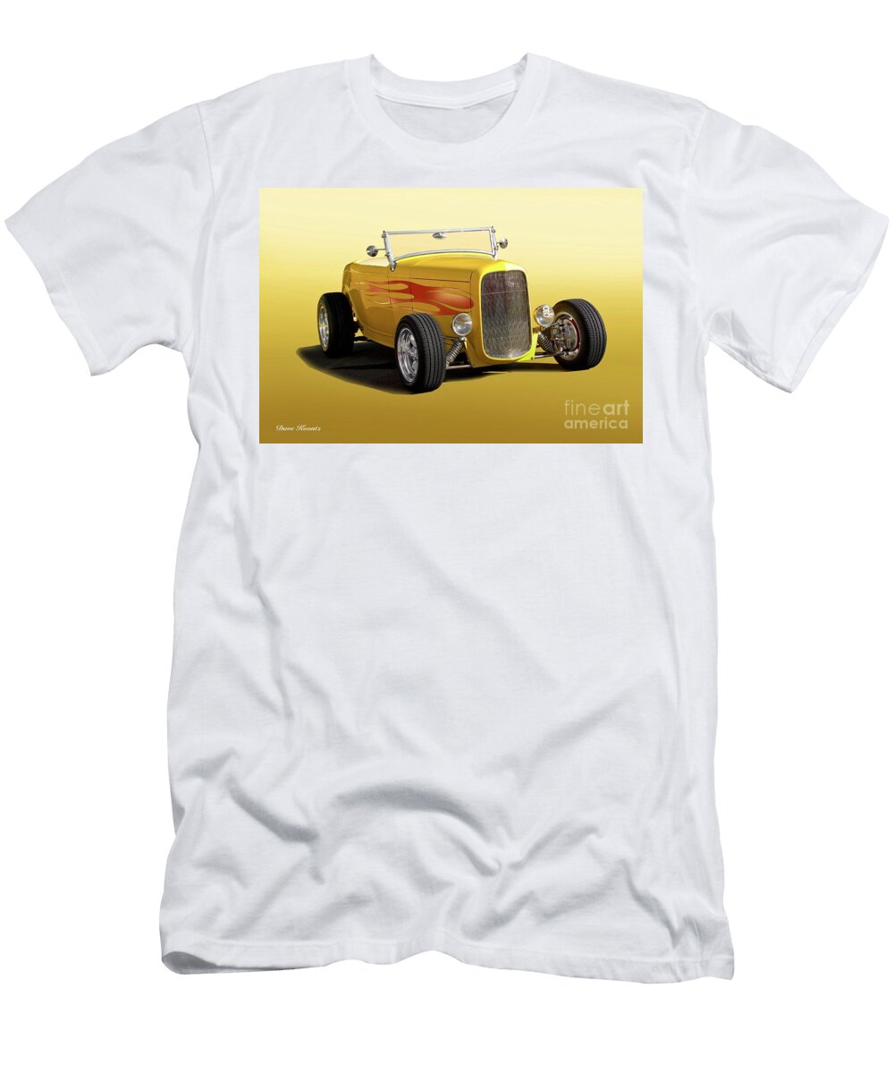 13 1932 Ford Hiboy Roadster Dave Koontz T-Shirt