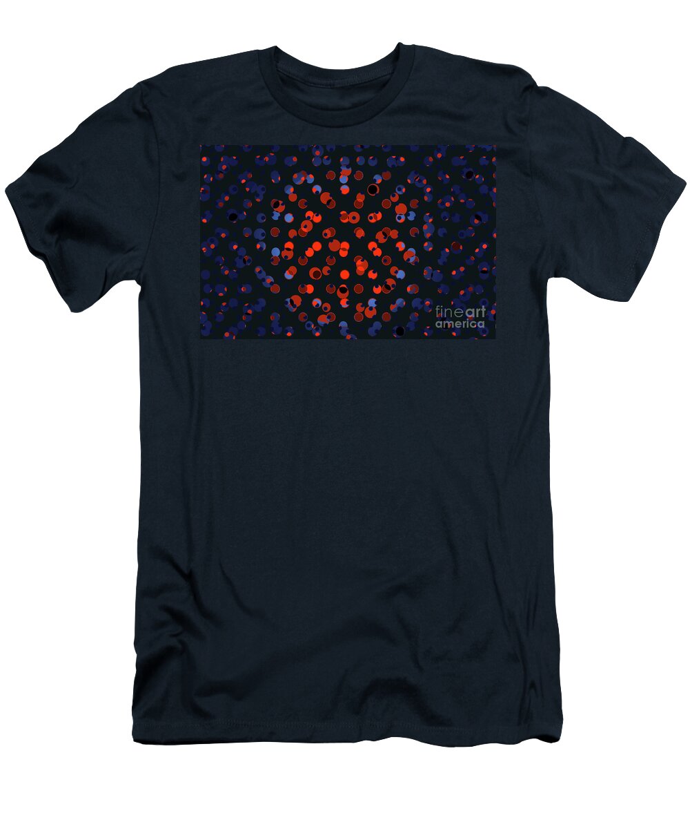 13 Dots Pattern Texture Background Flat Dotted Spotted Pattern Mo Turgay Koca T-Shirt