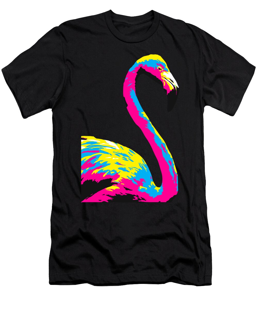 13 Flamingo Black Gryphon T-Shirt