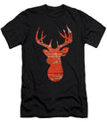 14 Abstract Dear Head Illustration Calnyto T-Shirt