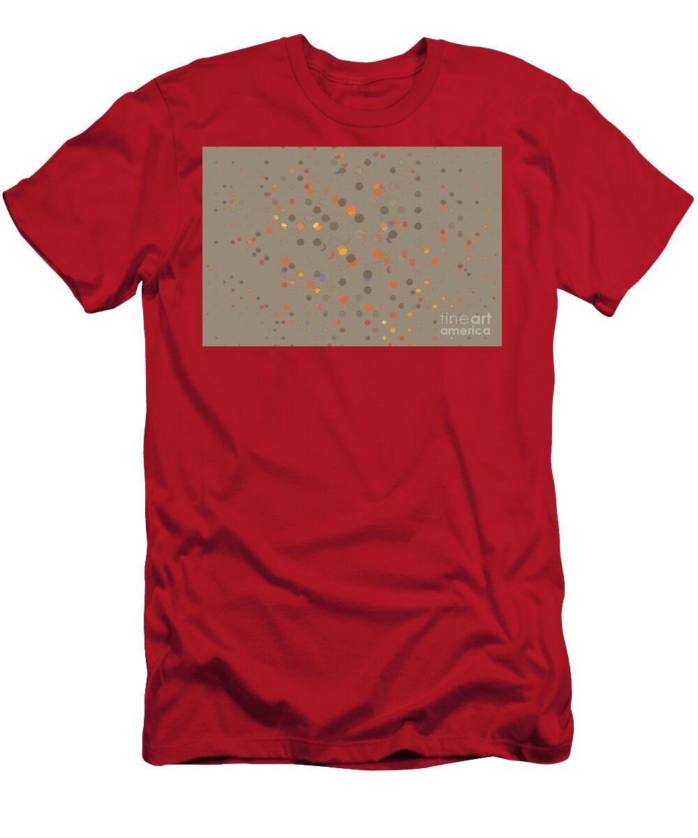15 Dots Pattern Texture Background Flat Dotted Spotted Pattern Mo Turgay Koca T-Shirt