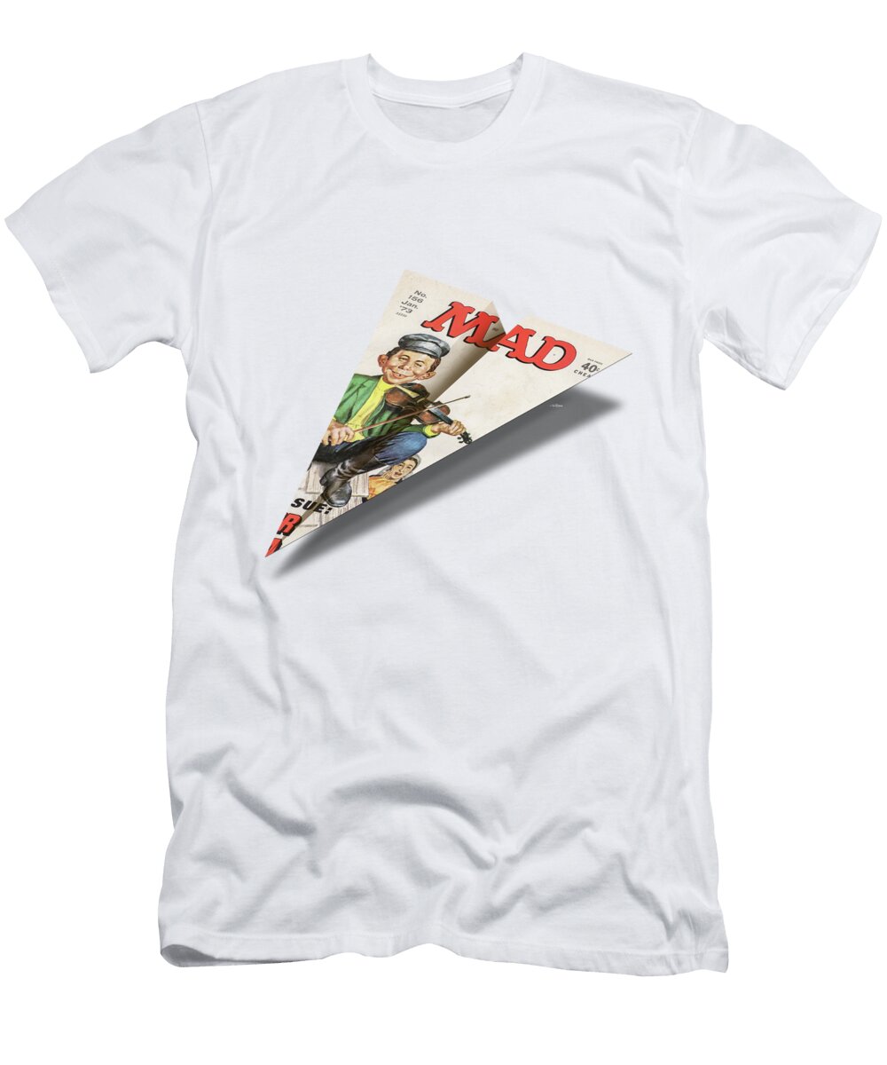 156 Mad Paper Airplane Yopedro T-Shirt
